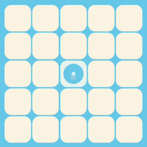 Adding dots to cells